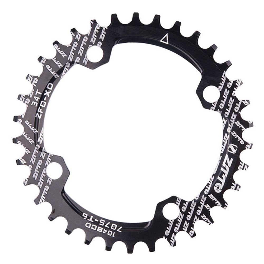 ZTTO 104BCD Positive Negative Teeth Bike Single Chainring Aluminum Alloy Crankset Single Speed Disc ZTTO 104BCD Positive Negative Teeth Bike Single Chainring Aluminum Alloy Crankset Single Speed Disc